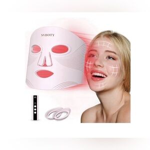 NVBOTY Spectral Mask Instrument-180 LED lights Pink Pro Face Mask Model 2344.R13